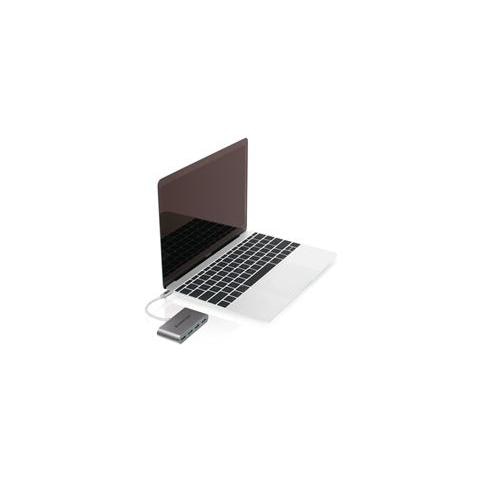 HUB-C, USB 3.0 (3.1 Gen 1) Type-A, USB 3.1 (3.1 Gen 2) Type-C, USB, Argento, Windows 10 Education, Windows 10 Education x64, Windows 10 Enterprise, Windows 10 Enterprise x64, Wi, Mac OS X 10.6 Snow Leopard, Mac OS X 10.7 Lion, Mac OS X 10.8 Mountain Lion, Mac OS X 10.9 Mavericks - Foto 1