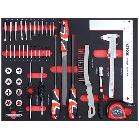 Yt 55290 - roller Cabinet With Tools 211pcs - Foto 13