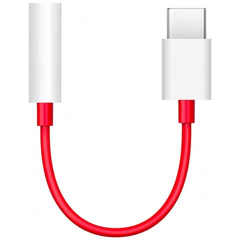 Adattatore Cavo Tc01w Oneplus Type-c To 3.5 Mm 5461100024 Rosso - Foto 2