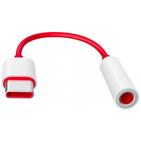 Adattatore Cavo Tc01w Oneplus Type-c To 3.5 Mm 5461100024 Rosso - Foto 1