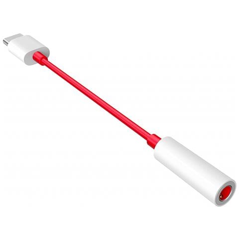 Adattatore Cavo Tc01w Oneplus Type-c To 3.5 Mm 5461100024 Rosso - Foto 3