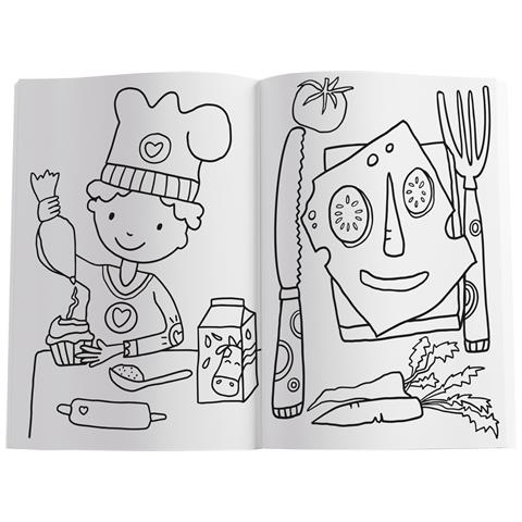 101523 Malvorlage &- Buch Malbuch /album (101523) - Foto 1