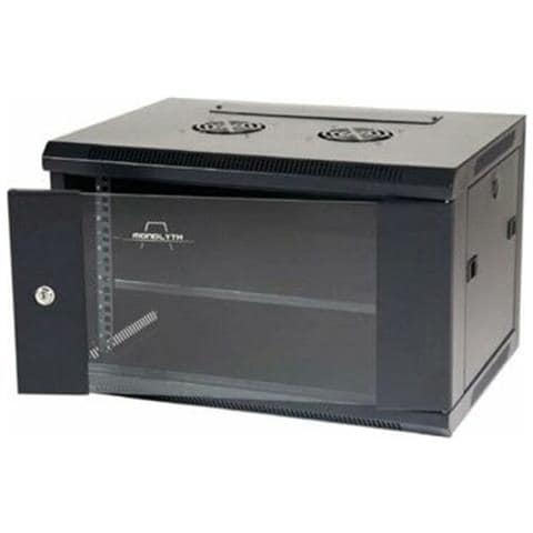 204100 Armadio Rack A Muro 204100 Nero - Foto 1