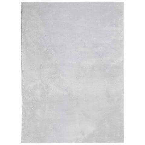 Tappeto A Pelo Corto Huarte Morbido E Lavabile Grigio 200x280cm - Foto 2