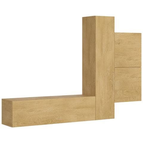 Composizione Parete Soggiorno A112 L.254 H.173,6 P.39,2 - Foto 3