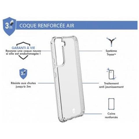 Cover Rinforzata Per Samsung Galaxy S22 5g Air, Trasparente - Foto 2