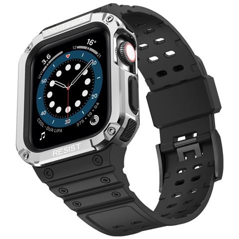 Cinturino Per Apple Watch 38/40/41mm In Tpu Integral Ultimate, Nero - Foto 1