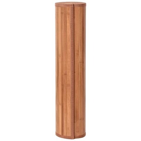 Tappeto Rettangolare Marrone 70x1000 Cm In Bambù - Foto 3