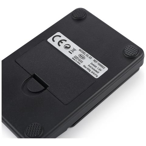 Bilancia Elettronica Portatile Per Gioielli Ad Alta Precisione, Piccola Bilancia Per Caffè Black M 500g / 0.1g - Foto 2