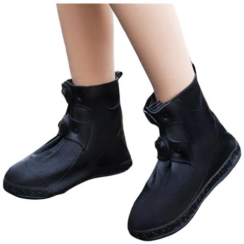 Copriscarpe Impermeabili Per Adulti Black 3xl - Foto 1
