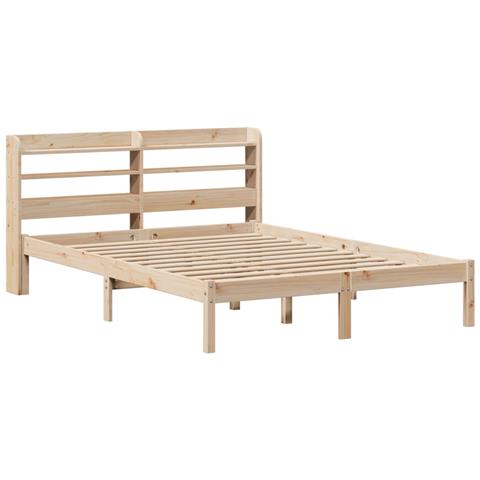 Letto Senza Materasso 120x200 Cm In Legno Massello Di Pino - Foto 3