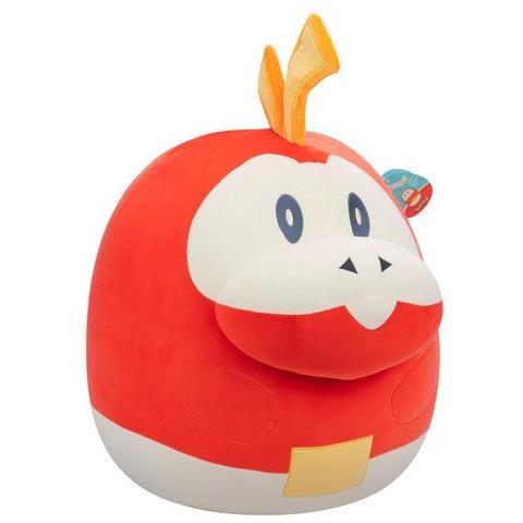 Peluche Sq013000 Squishmallow Pokemon Fuecoco Rosso E Bianco - Foto 1