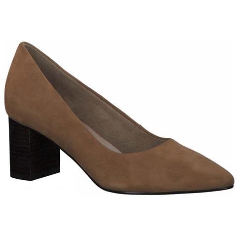 Brown Elegant Leather Heels Scarpe Con Tacco Pelle Scarpe Donna Marrone Eu 37, 1-22416-27 310 - Foto 2