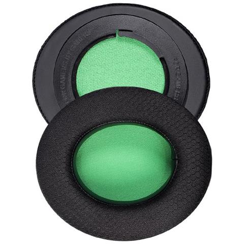 Cuscinetti Auricolari Di Ricambio Per Razer Kraken Pro V2 - Maglia Da Football Nera - Foto 3