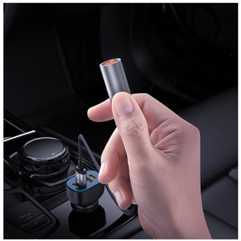 Accendisigari per Auto / Ufficio UA30 Connettore USB A Lunghezza 30 cm Colore Nero - Foto 8