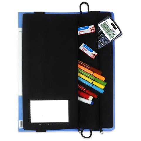 Cartella Portadocumenti In Tessuto Con Cerniera - Foto 1