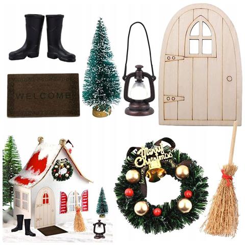 Collezione Di Mini Accessori Natalizi: Eleganti Decorazioni Per Il Tuo Natale! - Foto 1