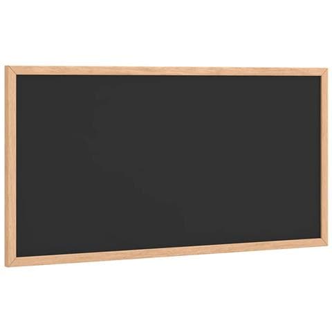 Lavagna Con Cornice In Legno Massello Di Pino Nero 60x30 Cm - Foto 2