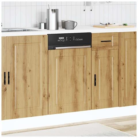 Pannello Lavastoviglie Porto Rovere Artigianale 45x1,5x67 Cm - Foto 3