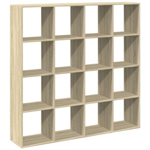 Libreria Rovere Sonoma 137,5x29x137,5 Cm In Legno Multistrato - Foto 2