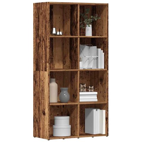 Libreria In Legno Antico 66x30x130 Cm In Legno Multistrato - Foto 1