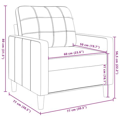 Set di Divani 3 pz con Cuscini Blu in Velluto - Foto 9