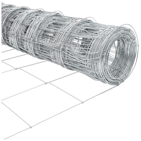 Pali per Recinzione 22 pcs U-Channel 100 cm Acciaio Galvanizzato, Recinzione da Campo 1x25 m Acciaio Galvanizzato - Foto 9