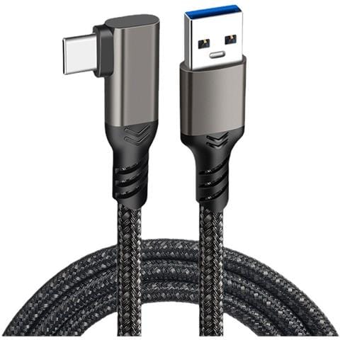 Cavo Vr Type-c Ad Angolo: Streaming Link Per Oculus Quest 2 E Dispositivi Usb-c 3m - Foto 1