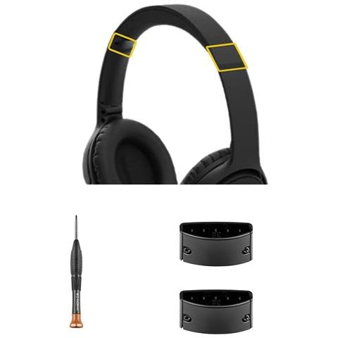 Fibbia Di Blocco Dell'archetto Compatibile Con Bose Qc35/35 Ii/45/se/qc - Nero + Cacciavite - Foto 4