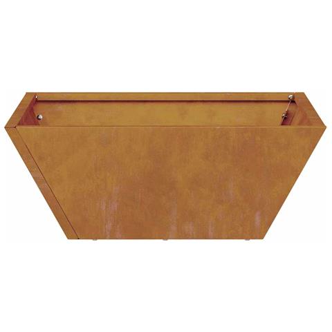 Vaso a Ciotola da Giardino 5 pcs Ruggine 40 x 40 x 15 cm - Foto 8