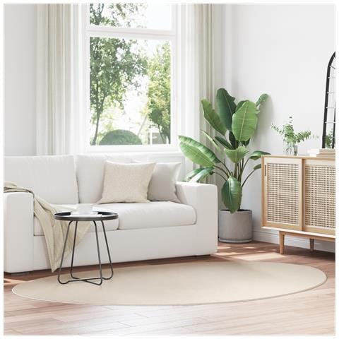 "Tappeto ""HUARTE"" a pelo corto morbido e lavabile beige 160x230 cm" - Foto 2