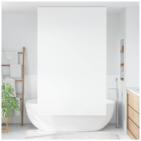 Tenda a Rullo Doccia con Cassonetto 130x240cm Larghezza Tessuto - Foto 2