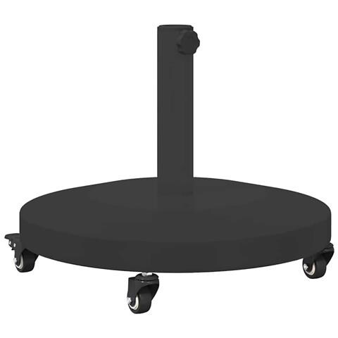 Base per Ombrello da Esterno Nero 48 x 48 x 32 cm - Foto 1