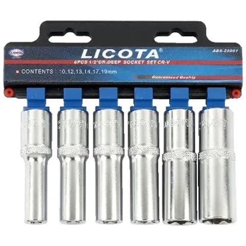 Set Chiavi A Bussola 1/2 Pollice  10-19mm  Profilo Super Lock - Foto 1