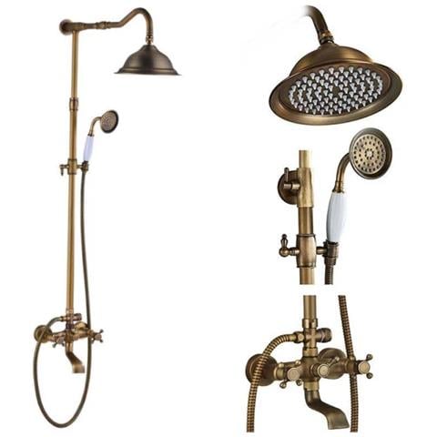 Rubinetto per doccia, Blackswan, tipo M40.5, modello bronzo antico, misura 25 cm - Foto 2