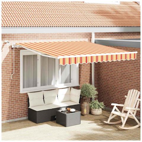 Tenda Retrattile Giallo e Arancione 350 x 250 cm - Foto 2