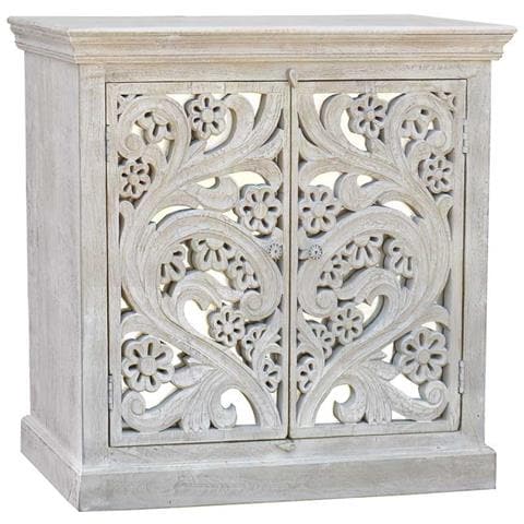 Mobile Da Ingresso In Legno Bianco 97x40x93h - Foto 1