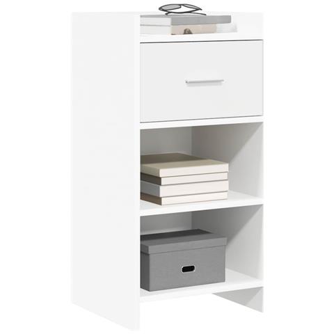 Credenza Bianco 40 x 36 x 80 cm Legno ingegnerizzato - Foto 2