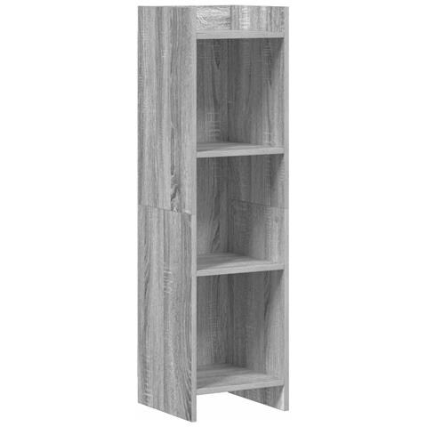 Libreria Sonoma grigio 30 x 30 x 111 cm Legno ingegnerizzato - Foto 1