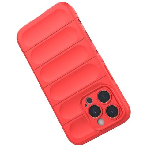 Iphone 13 Pro Con Custodia Rigida Di Colore Rosso - Foto 2
