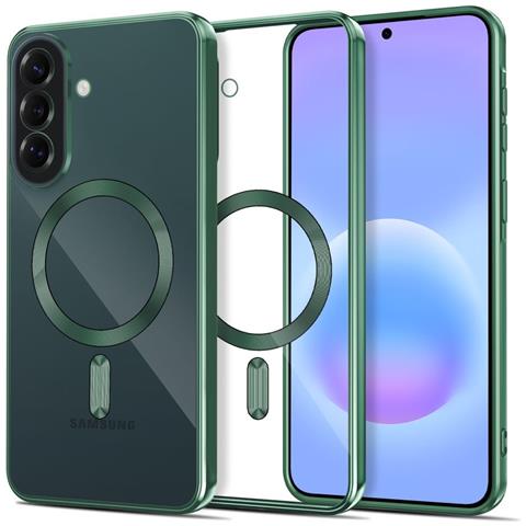 Tech-protect Magflex Custodia Magsafe Per Telefono Samsung Galaxy A37 5g, Verde - Foto 2