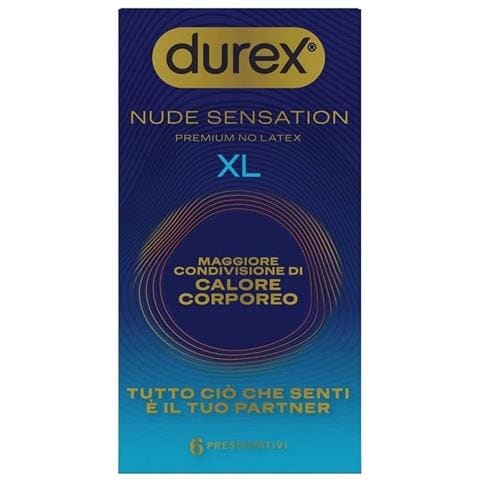 Preservativo Durex Nude Sensation XL 6 Pezzi - Foto 1