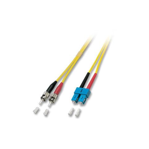 Cavo in fibra ottica ST / SC - 9/125, 2m - Foto 1