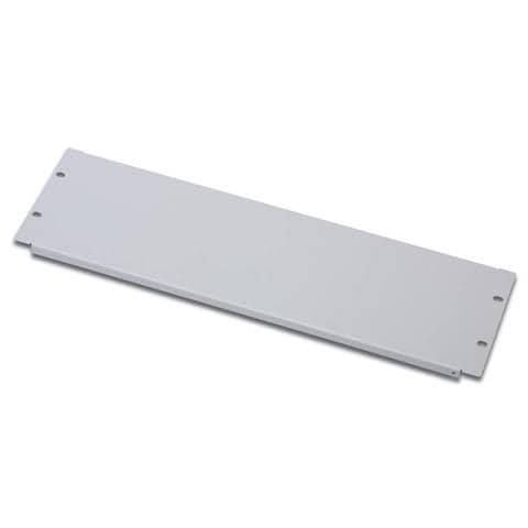 Pannello Cieco 3 Unita' Per Chiusura Spazi Vuoti In Armadi Rack 19" Viti Incluse Grigio - Foto 3