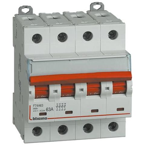 F74a63 - Btdin - Sezionatore Comandabile 4p 63a - Foto 3
