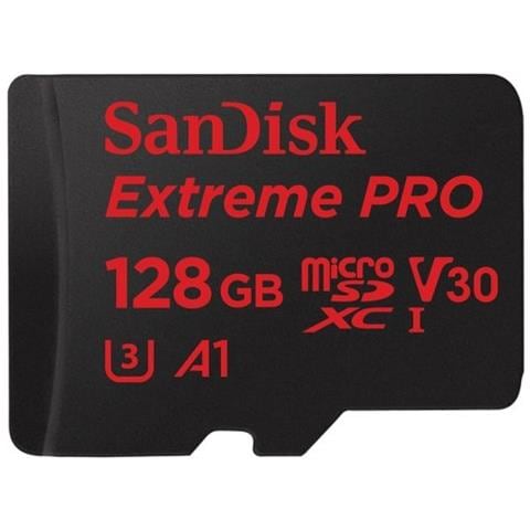 MicroSD 128GB Extreme Pro UHS-I Classe 3 Adattatore SD Incluso - Foto 1