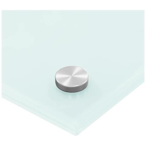 Paraschizzi Per Cucina Bianco 80x60 Cm In Vetro Temperato - Foto 6