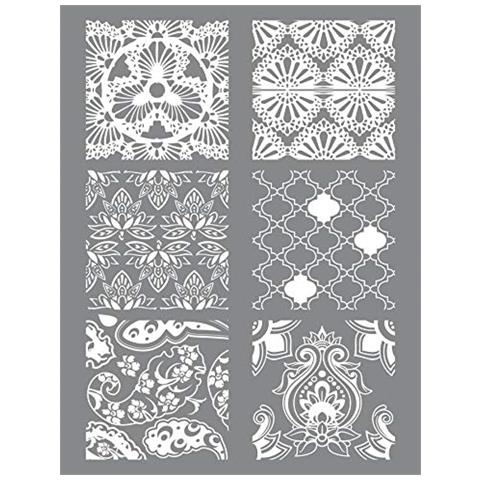 Stampino 11,4 X 15,3 Cm Per Plastilina Fimo - Indù - Foto 1