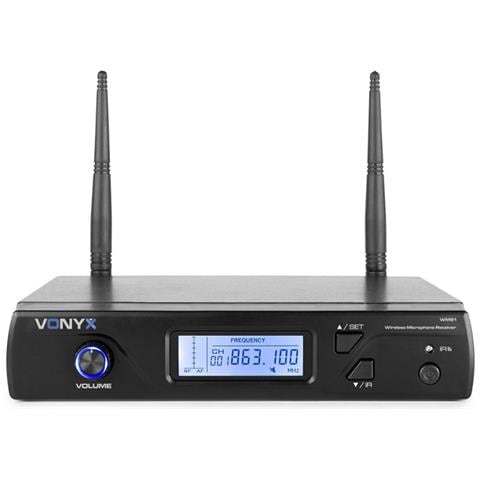 Wm61 Wireless Microphone Uhf 16ch With 1 Handheld Microphone Wireless Microphone Uhf 16ch With 1 Handheld Microphone - Foto 3