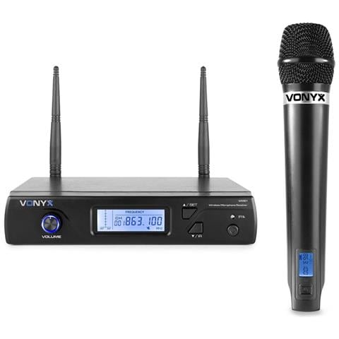 Wm61 Wireless Microphone Uhf 16ch With 1 Handheld Microphone Wireless Microphone Uhf 16ch With 1 Handheld Microphone - Foto 1